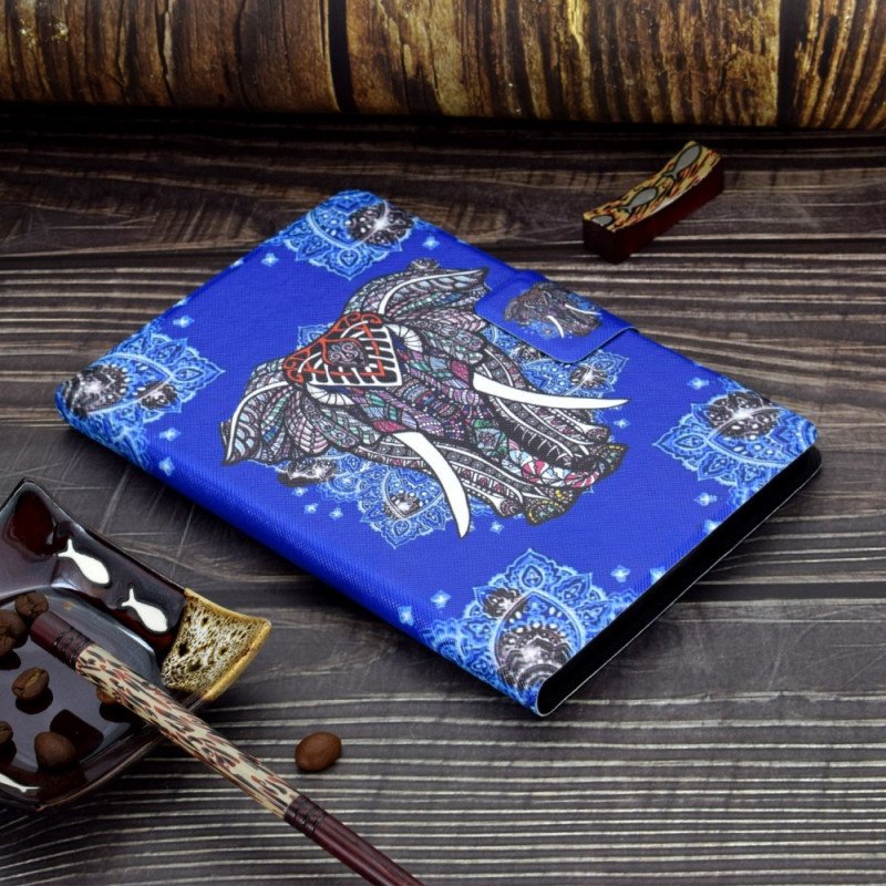 Fodral iPad (2025) Tribal Elefant
