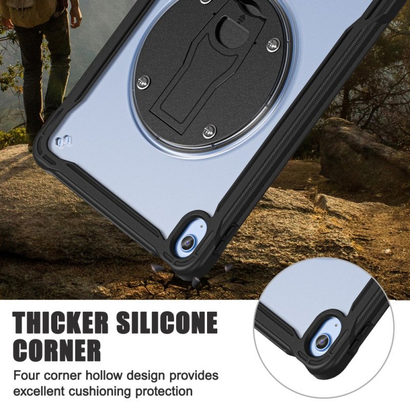 Skal För iPad (2025) Integrerat Justerbart Stativ