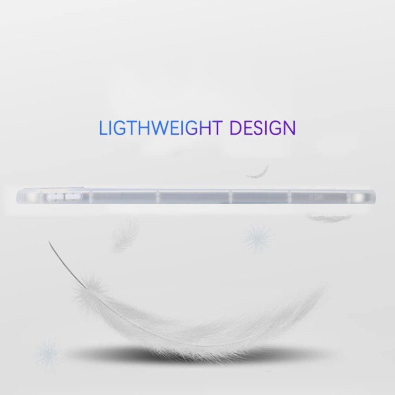 Skal För iPad (2025) Silikonmarmor Design