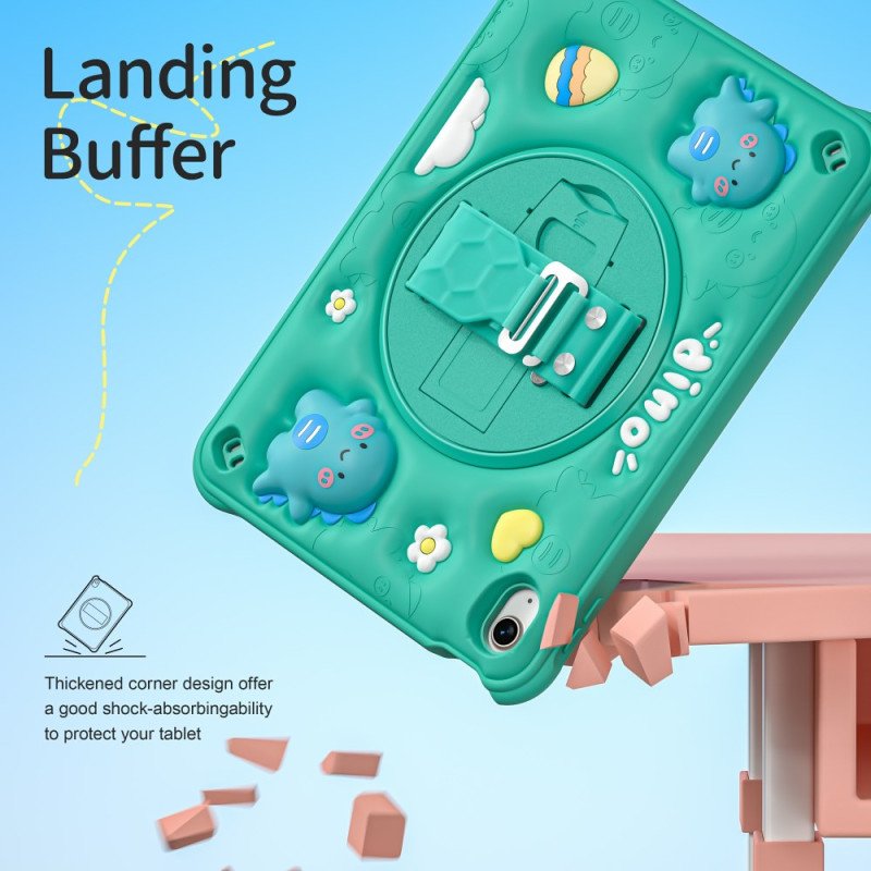 Skal iPad (2025) Barn Dinosaurierem Och Stöd