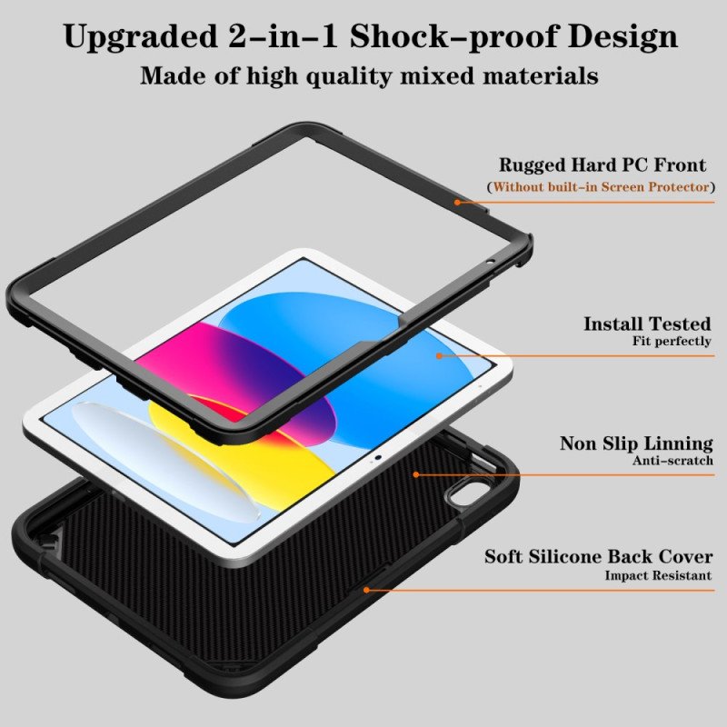 Skal iPad (2025) Punk-stöd Och Axelrem