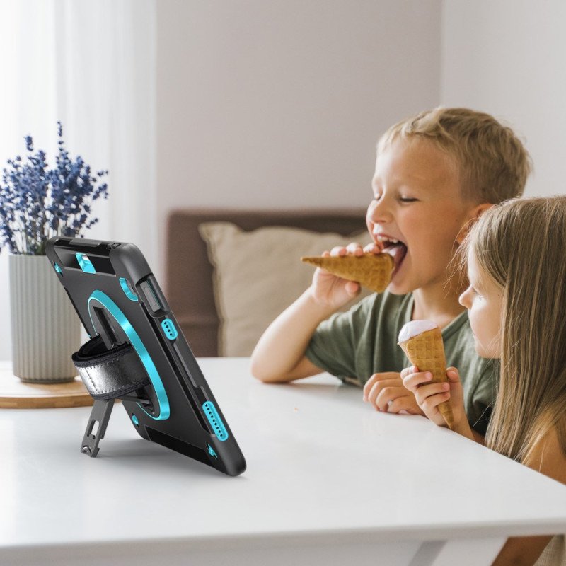 Skal iPad (2025) Robust Med Roterande Stativ