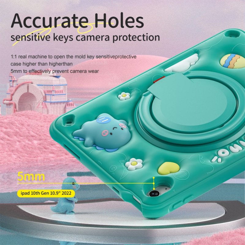 Skal iPad (2025) Telefonfodral Flerskiktad Med Axelrem