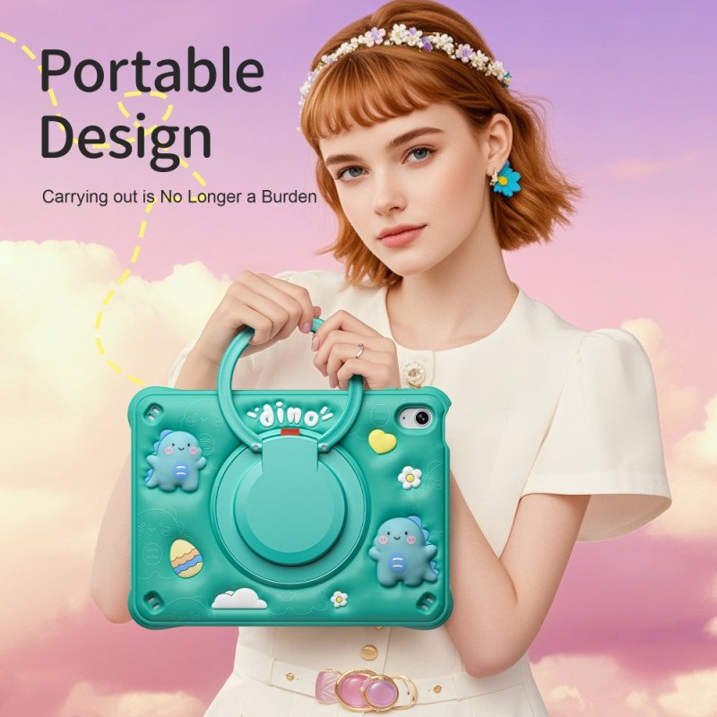 Skal iPad (2025) Telefonfodral Flerskiktad Med Axelrem