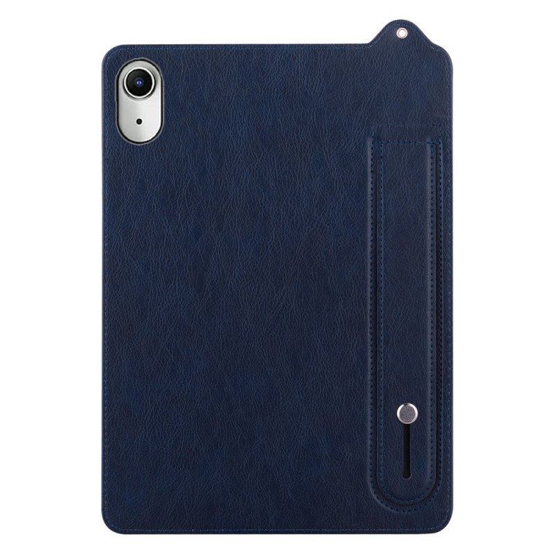 Skal iPad (2025) Telefonfodral Lädereffekt Med Remstöd