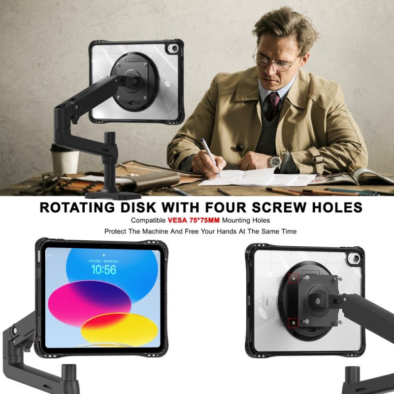 Skal iPad (2025) Transparent Integrerat Stativ