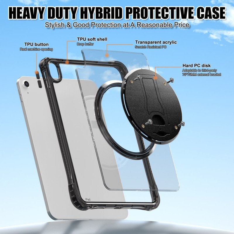 Skal iPad (2025) Transparent Integrerat Stativ