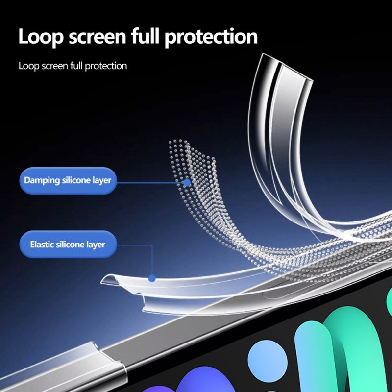 Skal iPad (2025) Transparent Pekpennahållare