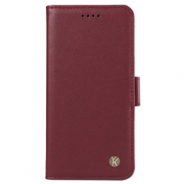Läderfodral Oppo Reno 12 5g Telefonfodral Klassisk Yikatu