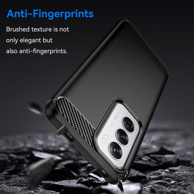 Skal Oppo Reno 12 5g Borstad Kolfiber