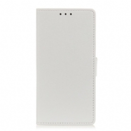 Fodral Xiaomi 12 Pro Enkel Glänsande Lädereffekt
