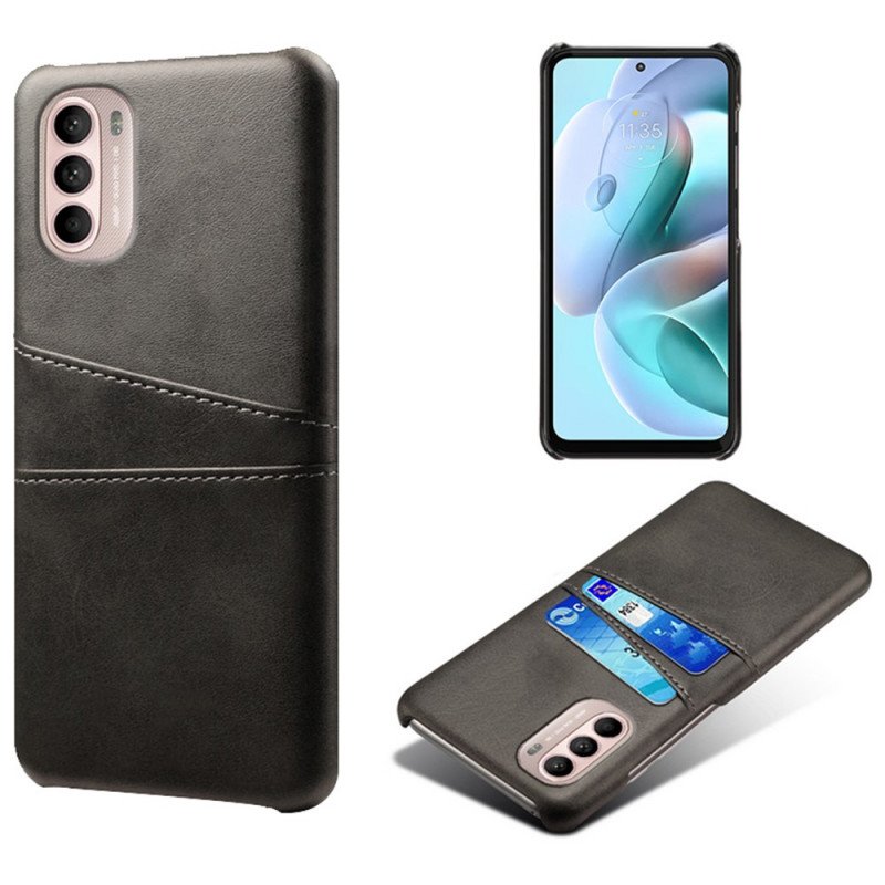 Skal Moto G41 / G31 Ksq Korthållare