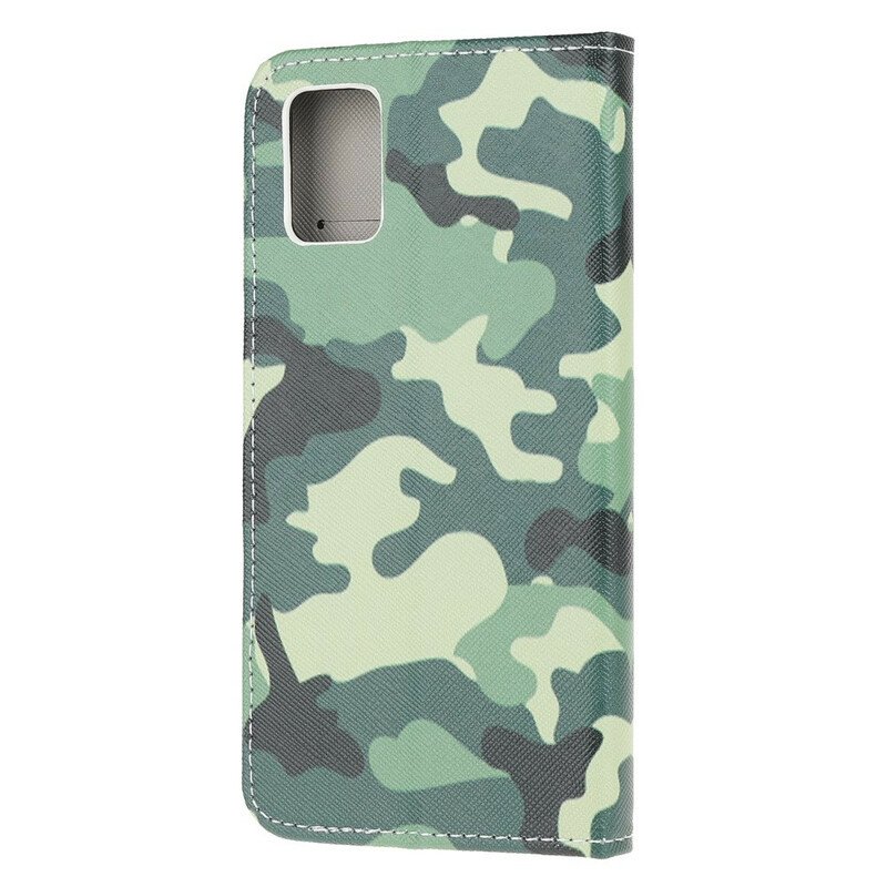 Fodral Samsung Galaxy A51 Militärt Kamouflage