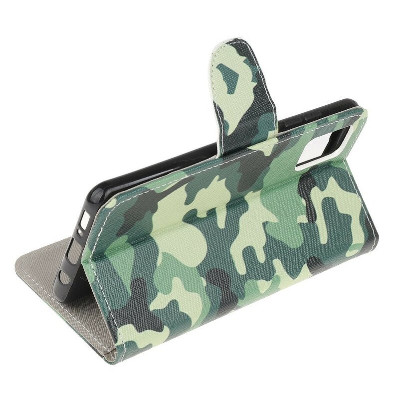 Fodral Samsung Galaxy A51 Militärt Kamouflage