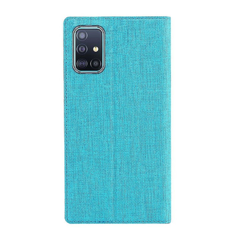 Folio-fodral Samsung Galaxy A51 Läderfodral Texturerat
