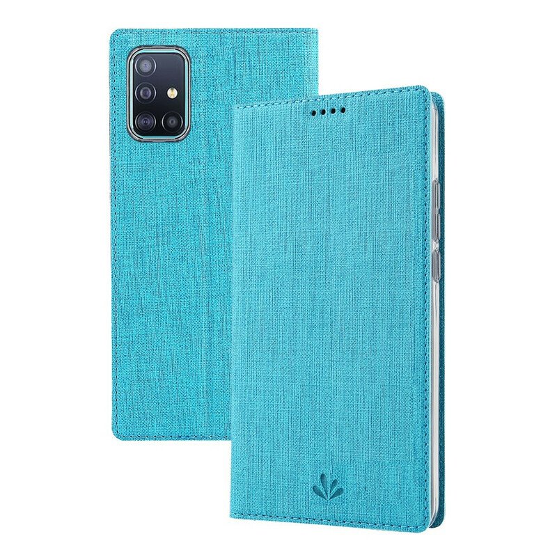 Folio-fodral Samsung Galaxy A51 Läderfodral Texturerat